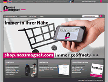 Tablet Screenshot of nassmagnet.de