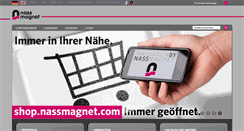 Desktop Screenshot of nassmagnet.com